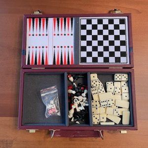 Magnetic Travel Game Set - Includes 4 Games